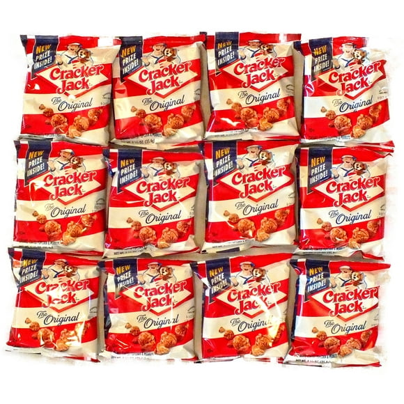 Cracker Jacks Fun Snack Pack bundle - 1.25 oz. bags (12 Count)