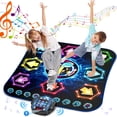 thumbnail image 1 of Alfombra de baile Surelect 2024 Light Up de 8 botones con Bluetooth para niños, 1 of 6