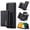 Black, variant on For Samsung Galaxy A57 Removable 2 in 1 Wallet Case,Retro Premium PU Leather Cell Phone Back Cover Magnetic Detachable with Trifold Wallet Credit Card Cash Holder Kickstand Case,Coffee