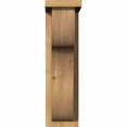 thumbnail image 2 of 5 1/2"W x 12"D x 20"H Carmel Smooth Corbel w/Backplate, Western Red Cedar, 2 of 9