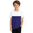 thumbnail image 6 of ATOGUTA T Shirts Boys Short Sleeve Crew Neck Summer Trendy T-Shirts Clothes for Teen Boys Blue, Size 2T-13, 6 of 6