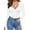 Long Sleeve-White, variant on Slim Fitted T Shirts for Women Deep V Neck Short Sleeve Tees Elegant Summer Tops