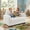 White, variant on Furnibear Toddler Chair 2 Seat Kids Sofa Toddler Sofa Couch with Soft Teddy Fleece Upholstery and