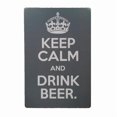 thumbnail image 1 of Cartel de chapa de metal KEEP CALM&DRINK BEER Tavern Chic Placa Retro Pub Bar Wall, 1 of 6