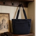 thumbnail image 4 of Bolso tote de nailon para mujer, bolso de hombro de gran capacidad | Bolso de mano impermeable para el día a día | Ideal para estudiantes, oficina, escuela y viajes., 4 of 6