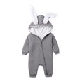 thumbnail image 1 of Big Rabbit Ears Ropa para Recién Nacidos Mameluco de para Bebés Niñas Grey, 12-18 months Gris (12-18 meses) Sunnimix Mono para bebé recién nacido, 1 of 8