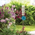 thumbnail image 3 of Mainstays Decorative Garden Stake with Rain Gauge with Butterfly Floral Design, 3 of 8