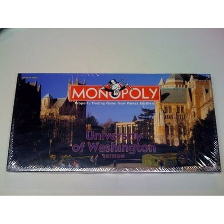Washington Monopoly - Monopoly - University of Washington edition