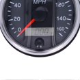 thumbnail image 1 of 3.3in 12V/24V Speedometer 160MPH Speed Gauge LCD with White/Amber Backlight for Car Truck Boat, 1 of 3