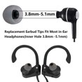thumbnail image 3 of Puntas de silicona de repuesto MMYQXI para auriculares intraurales, 9 pares, 3 of 7