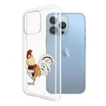 thumbnail image 2 of WIRESTER Soft TPU Clear Case Slim Protective Cover for Apple iPhone 13 Pro Max 6.7" 2021, Red White Dutch Bantam Chicken, 2 of 3