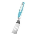 thumbnail image 4 of asddcavvf 2 Pieces Mini Serving Spatula Stainless Steel Cut And Serve Turner Cookie Spatula Mini Slotted Turner For Flipping Egg Cooking Baking Kitchen Utensil Fall Mats for Dining Table, 4 of 9