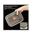 thumbnail image 4 of Contenedores De Cocina De Acero Inoxidable Con Tapas, 4 Piez Xtellar plateado, 4 of 4