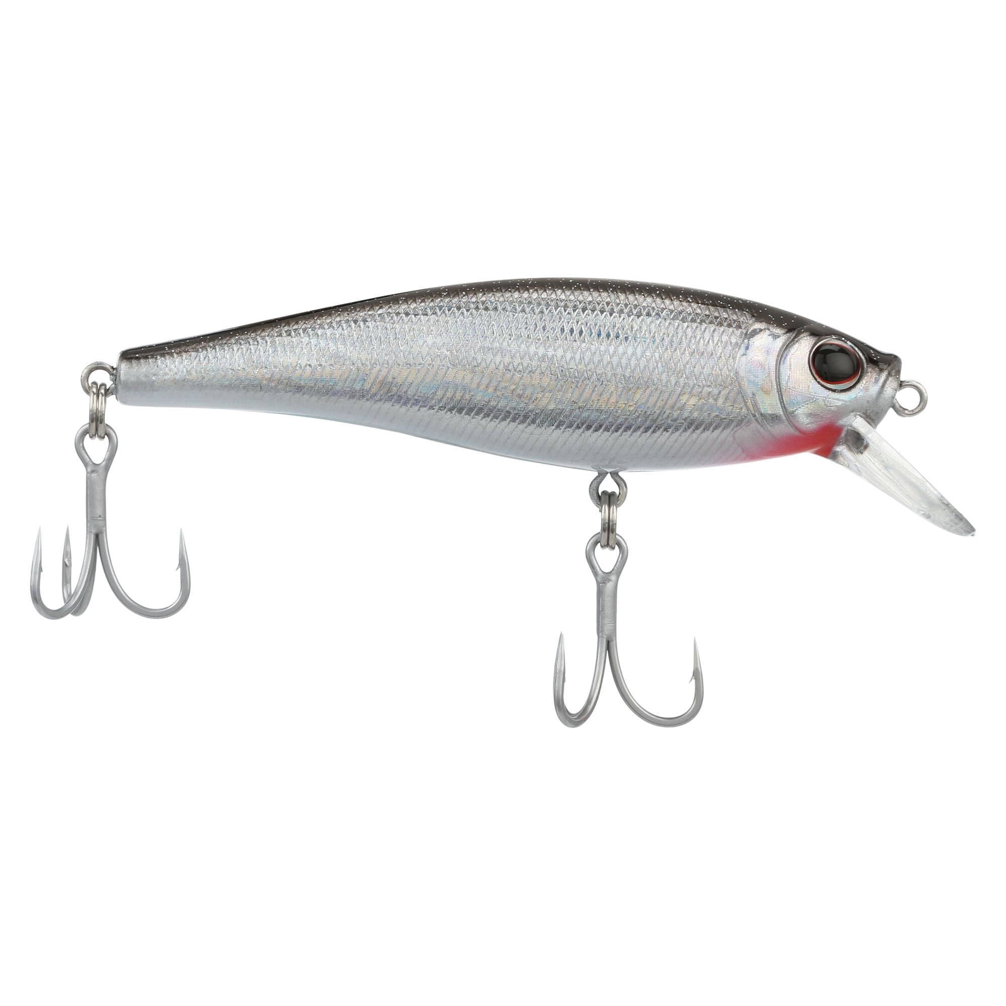 Berkley Cutter Saltwater, 2.75 in, Jerkbaits, Black Silver (1 Count)