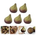 thumbnail image 2 of 5pcs Simulación Adornos de frutas Modelos decorativos de higuera creativa juguetes (color aleatorio), 2 of 6