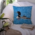 thumbnail image 3 of Carolines Treasures 8718PW1414 Bird - Loon Decorative   Canvas Fabric Pillow 14Hx14W multicolor, 3 of 4