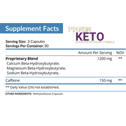 NutriFlair Keto Exogenous Ketones Supplement 1350mg, 90 Capsules