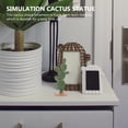 thumbnail image 1 of IDEANATEGRATE Estatua Decorativa De Cactus Resina Para De Y Balcones Color Verde, 1 of 7