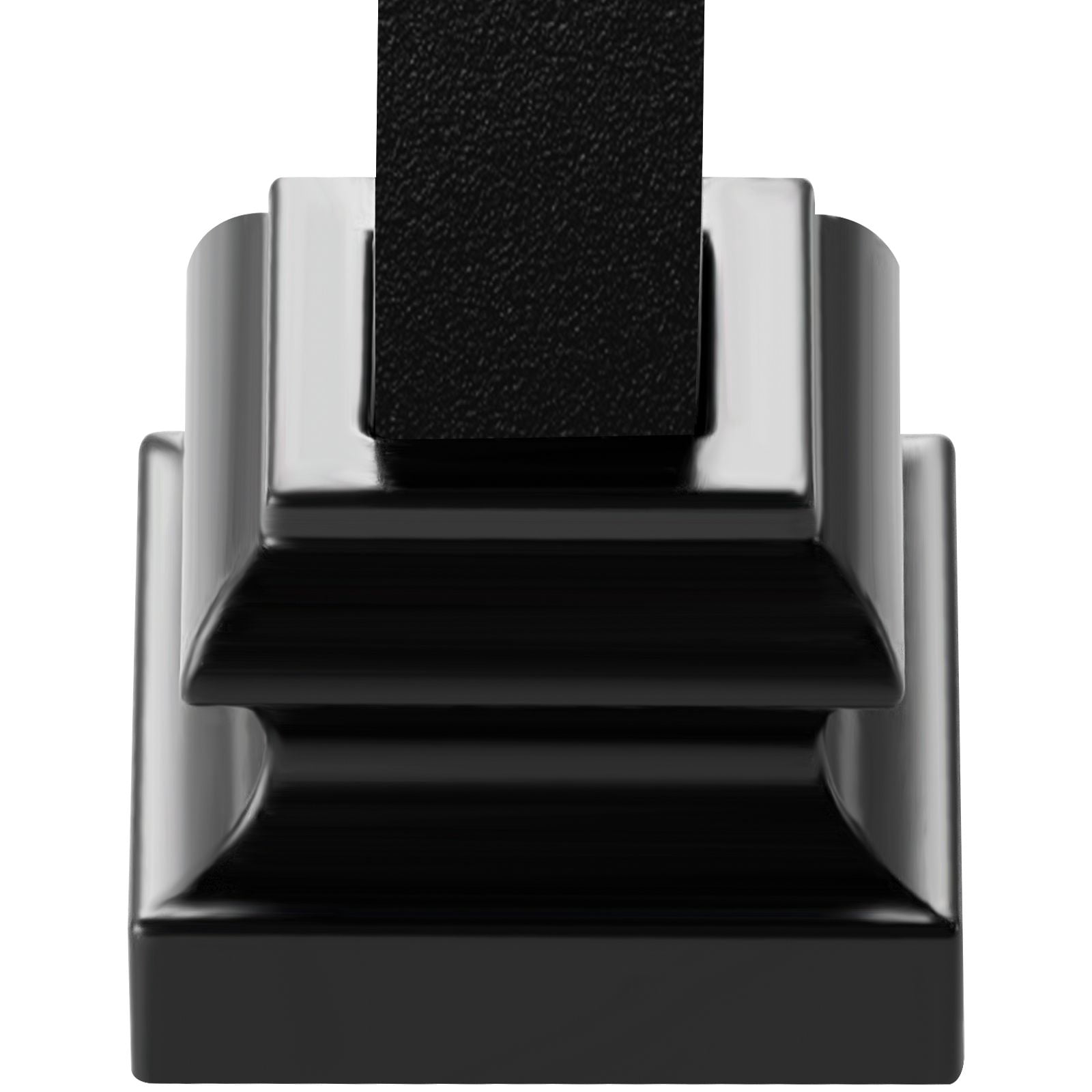 Railing Shoes 50-Pack 1/2 Inch Square Aluminum Alloy Base with Screw Holes for Staircase Railings Installation