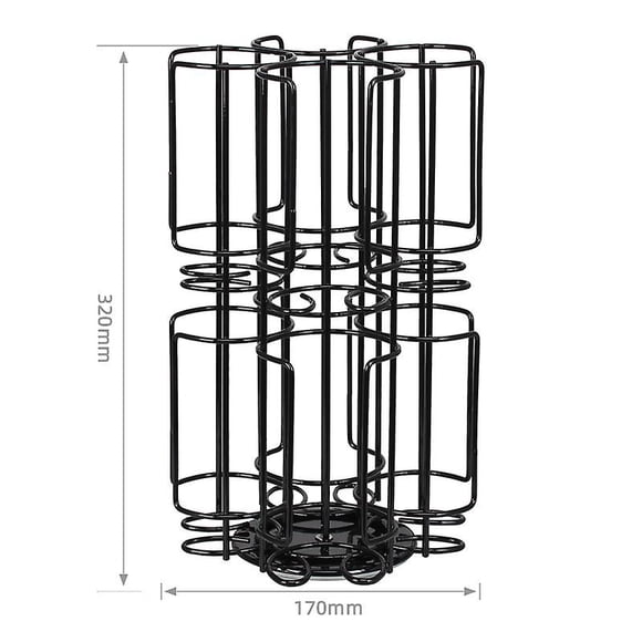 Kabalo Stainless Steel 48 Coffee Pod Capsule Holder Dispenser Stand compatible Tassimo_High-quality