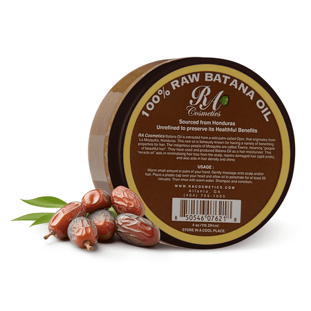 RA Cosmetics 100% Batana Oil - 4oz