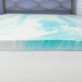 thumbnail image 6 of BioPEDIC 2-Inch Full Size Mattress Topper, iCOOL Tech and Gel Swirl Medium Plush Memory Foam Mattress Topper, CertiPUR-US Certified, White, Full Size (75"L x 54"W x 2"H), 6 of 11