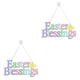 thumbnail image 4 of Bearachild 1 Juego de decoraciones para puertas, artesanía de madera, patrón de letras, señal de guía, de Pascua, bonita decoración Type2 NO2, 4 of 6