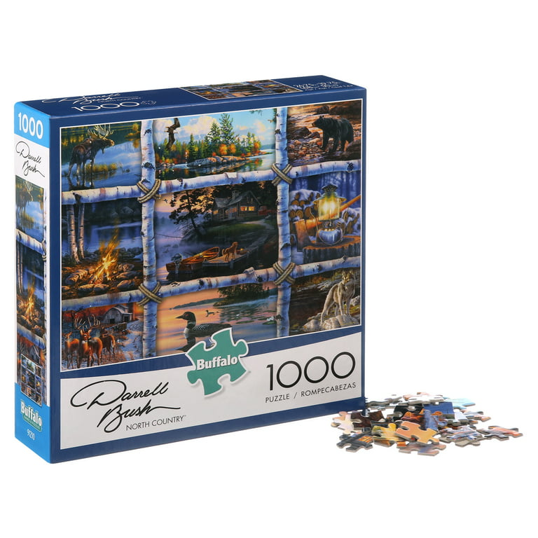 Buffalo Games Darrell Bush - North Country 2000 Pieces Jigsaw Puzzle