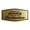Brushed Gold, variant on Signs ByLITA Fancy Embrace the Journey, Not Just the Destination Durable ABS Plastic | Laser Engraved | Easy Installation | Elegant Design Sign (Blue) - Small