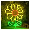 thumbnail image 3 of Letrero De Neón LED Con Diseño Girasol Para Cabecero Dormitorio, Balcón, Ambiente Fresco, Estilo Pastoral, Decoración Del Hogar 45x40cm, 3 of 5