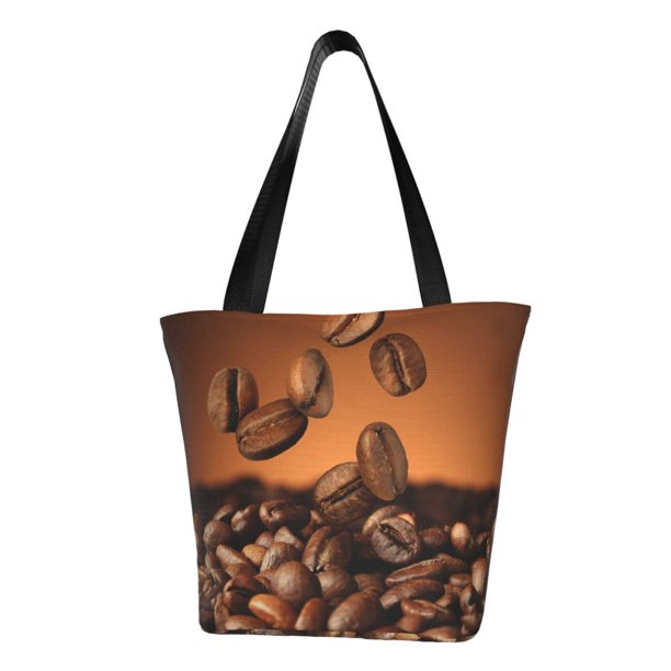 Easygdp Coffee Beans Bolso de Hombro para Mujer, Bolso Bandolera y Cartera de Mano Elegante para Uso Diario