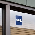 thumbnail image 5 of Unisex Men and Women Restroom Sign With Rooster and Cat Home Business Office Sign, 5 of 6