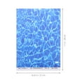 thumbnail image 2 of 10 Sheets Handmade Water-patterned Paper Bumble Bee Cupcake Toppers, 2 of 8