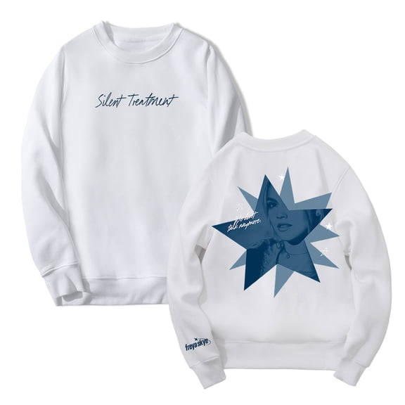 Freya Skye Silent Treatment Sweatshirt Crewneck Long Sleeve Streetwear Men Women Pullover Tops