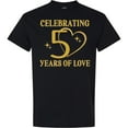 thumbnail image 3 of Inktastic 50th Wedding Anniversary 50 Years T-Shirt, 3 of 5