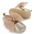 thumbnail image 7 of Yoyauz Baby Girl Mary Jane Shoes Anti Slip Rubber Sole Ballet Slippers Princess Dress Wedding Shoes Newborn Kids Shoes Toddler Shoes（0-12 Month）, 7 of 7