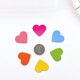 thumbnail image 5 of 240 imanes de nevera con forma de corazón, decorativos, pegatinas magnéticas creativas., 5 of 8