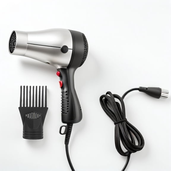 STOBOK 3Pcs Black Plastic Hair Dryer Comb Attachment Precision Styling Nozzle for Home Use