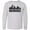 AC-Heather Grey, variant on Inktastic Milwaukee Skyline Grunge Long Sleeve Youth T-Shirt