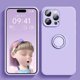 thumbnail image 3 of Luxury Liquid Silicone Magnetic Cases For iPhone 15 14 13 12 11 Pro Max XS XR 8 7 Plus SE 2020 14Pro Soft Cover With Ring Holder, 3 of 5