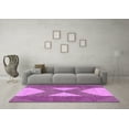 thumbnail image 3 of Ahgly Company Indoor Rectangle Abstract Purple Contemporary Area Rugs, 5' x 8', 3 of 4