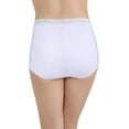 thumbnail image 2 of Vanity Fair Lingerie Women's Perfectly Yours Nylon with Lace Brief Underwear, 2 of 4