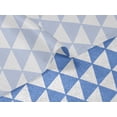 thumbnail image 5 of oneOone Velvet Light Blue Fabric Triangle Sewing Craft Projects Fabric Prints By Yard 58 Inch Wide - ZC, 5 of 5