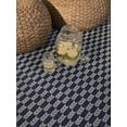 thumbnail image 3 of Furnish My Place Outdoor Geometric Rug - 5 ft. 3 in. x 7 ft. 6 in., Navy, 3 of 7