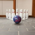 thumbnail image 4 of Champion Sports Bowling Set: Rubber Ball & Plastic Pins for Training & Kids Games, Model:BPSET, 4 of 6