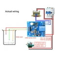 thumbnail image 4 of Abody Contrôleur de Niveau d'Eau DC Module de Capteur de Relais de Niveau d'Eau Capteur de Détection de Pompe Interrupteur de Drainage Circuit Imprimé, 4 of 7