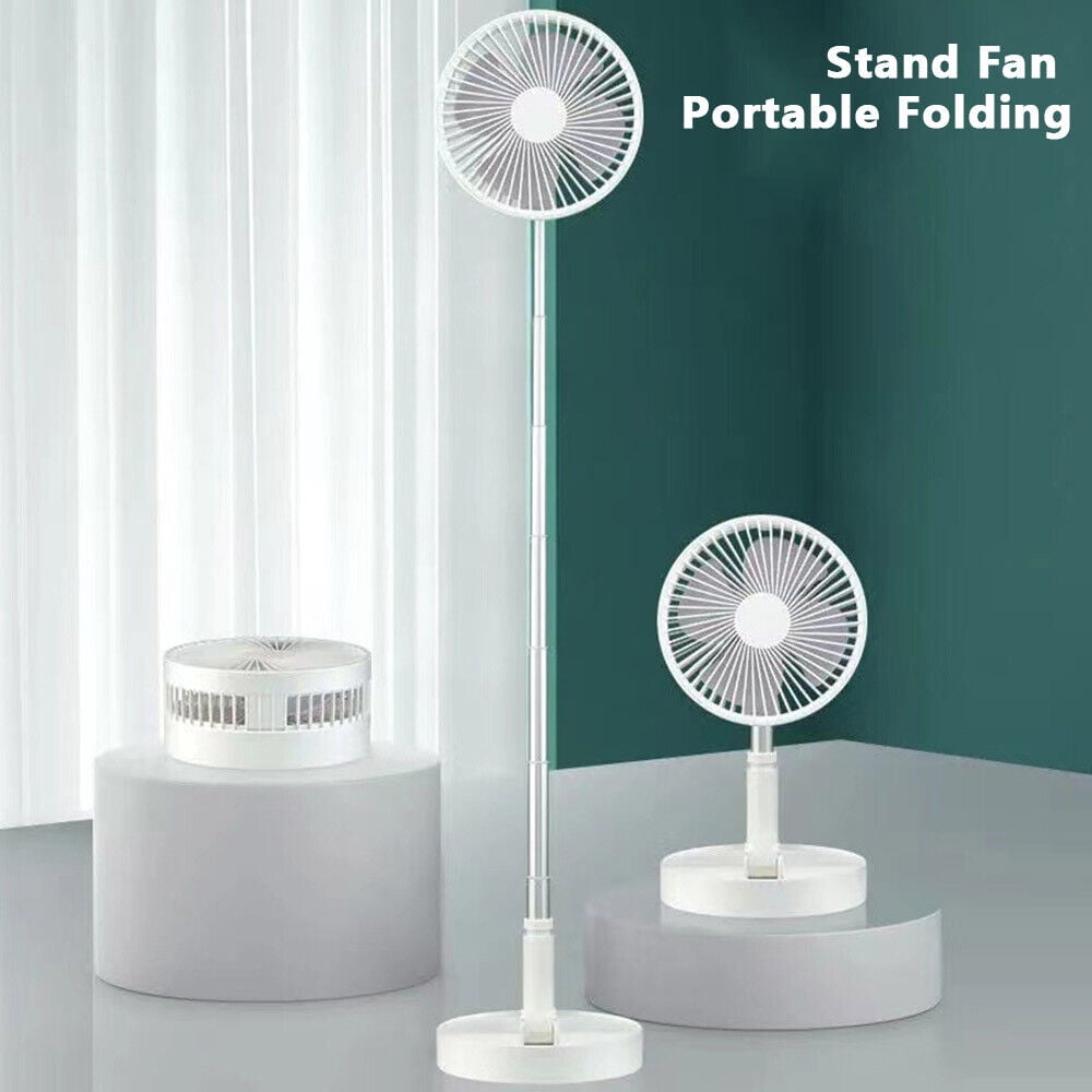 Onemayship 4-Speed Foldable and Retractable Design Floor Fan