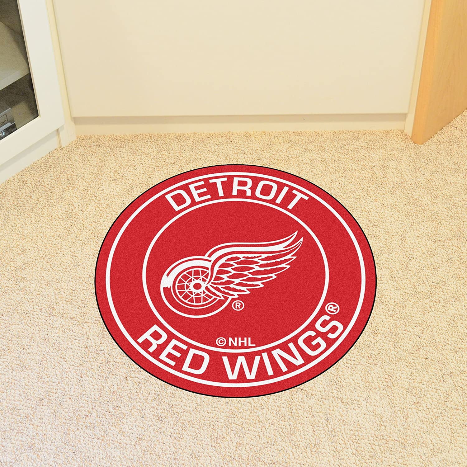 NHL Detroit Red Wings Roundel Mat 27