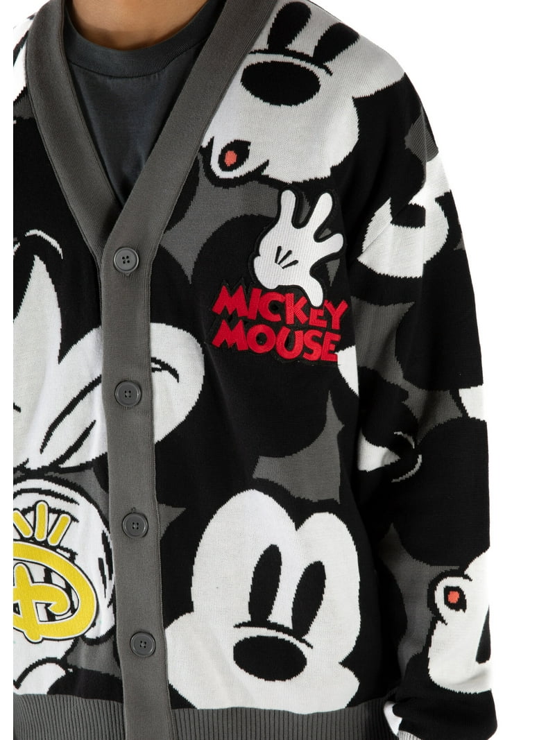 Disney Mickey Mouse Oversized Cardigan Sweater Adult - Walmart.com
