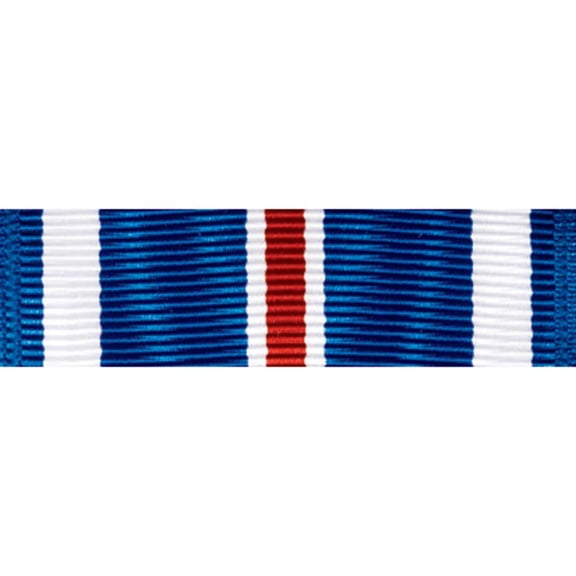 Official Military Grade Distinguished Flying Cross Ribbon - Red, White and Blue Stripped